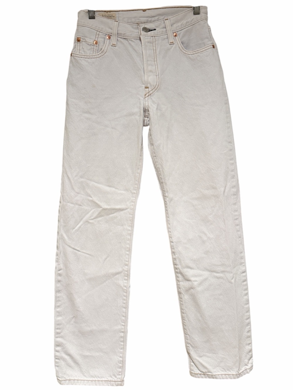 Levi's Women’s Premium Vintage 501 90s Jeans Left Out Wash Straight Jeans